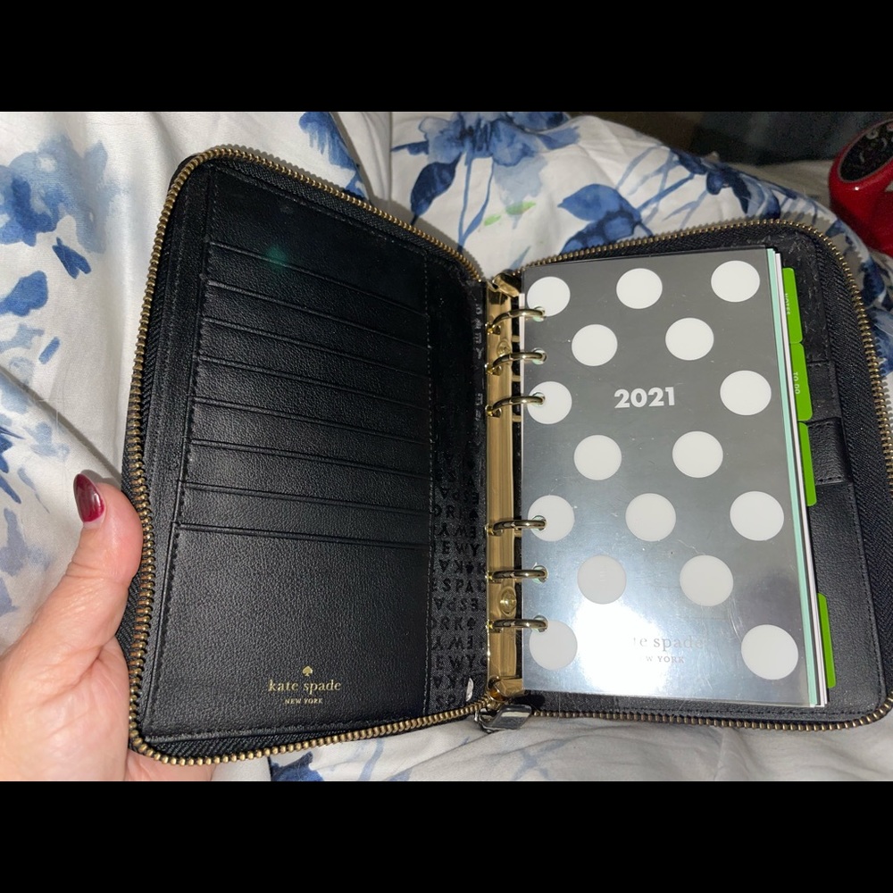 ♠️ KATE SPADE ♠️  Personal Planner Organizer Arbor Hill Bonbon Stripe 2022 - Picture 15 of 15